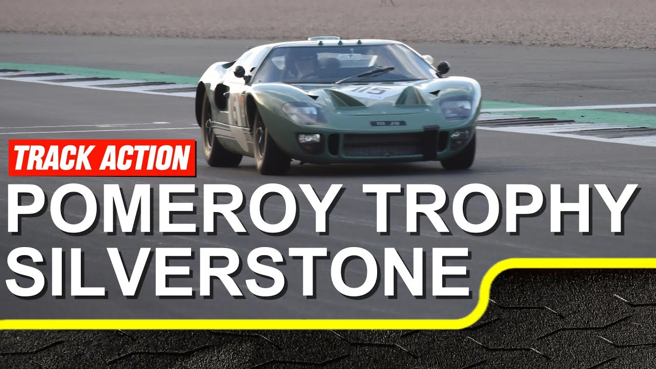 GT40 & *TRACK ACTION* The VSCC POMEROY TROPHY at Silverstone