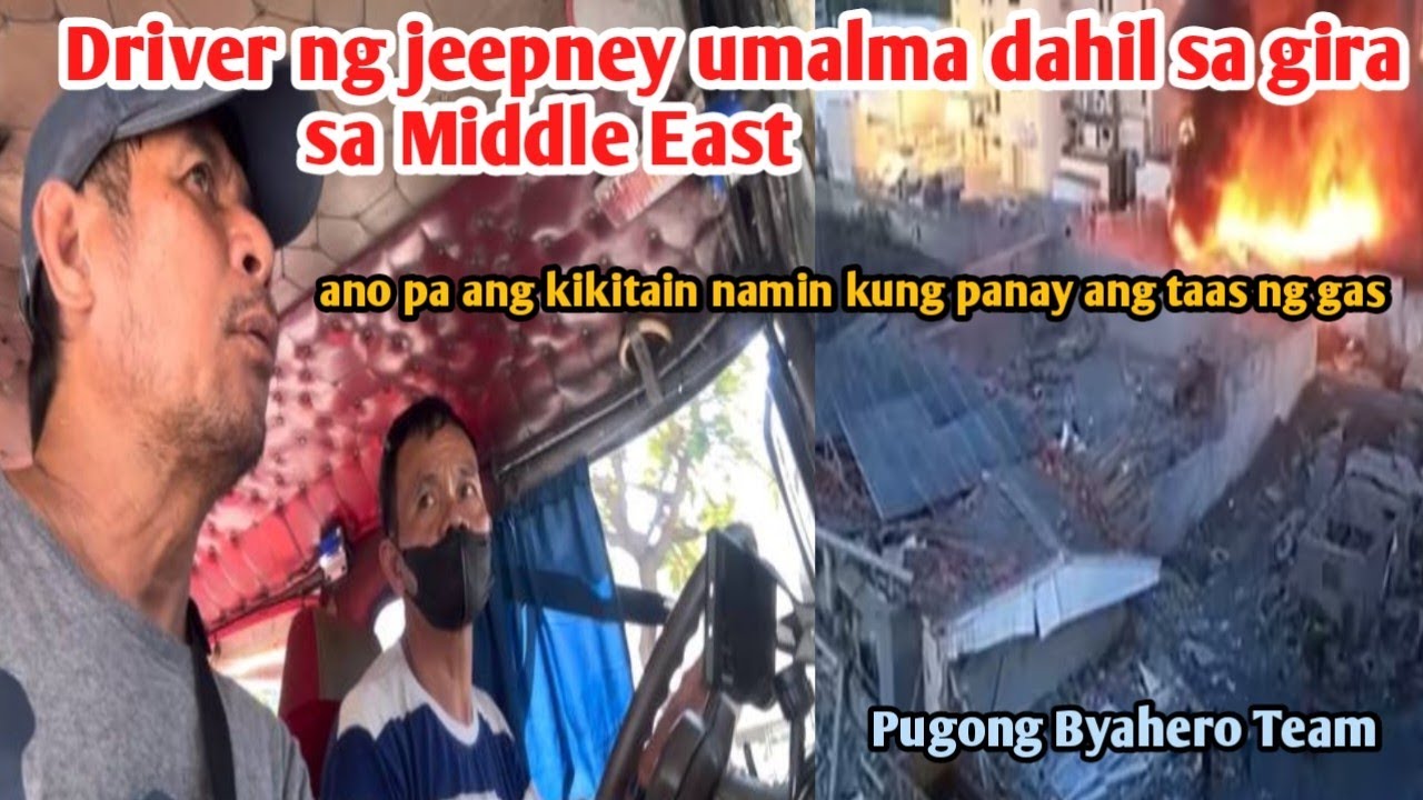  JEEPNEY DRIVER  GANITO ANG NARARANASAN NGAYON DAHIL SA GIRA