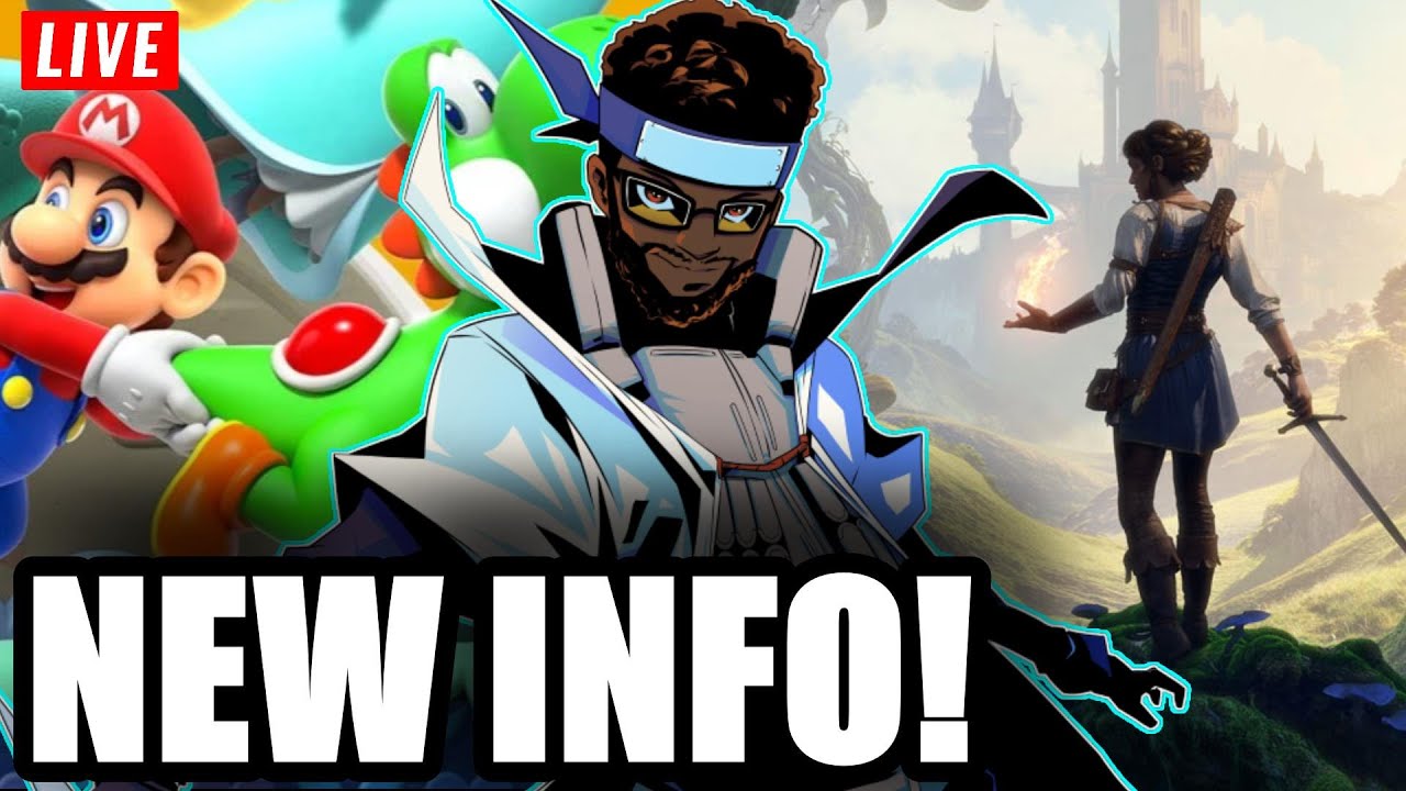 Nintendo Switch 2 Game Updates & News, New RUMORS + Mario Movie Direct! - JOJO FRIDAY PE LIVE!