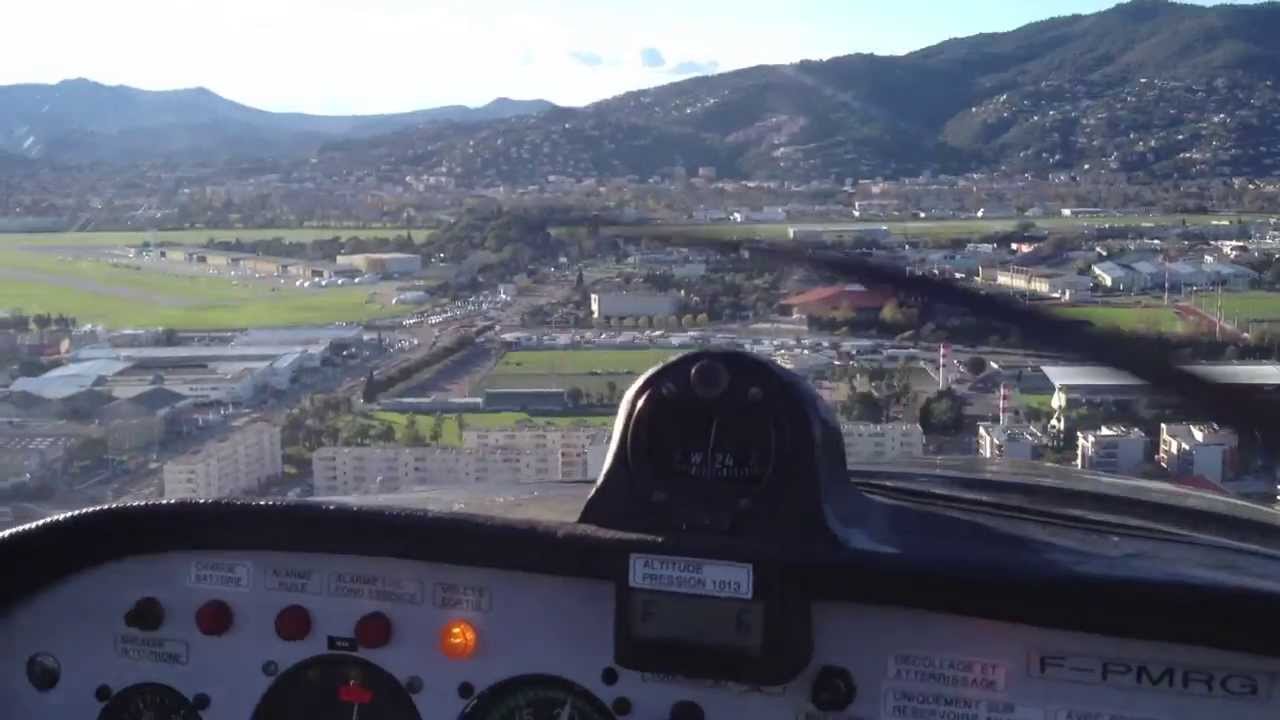 atterrissage  par fort mistral