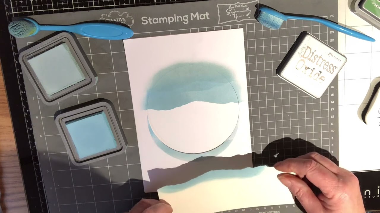 Quick and easy scene card