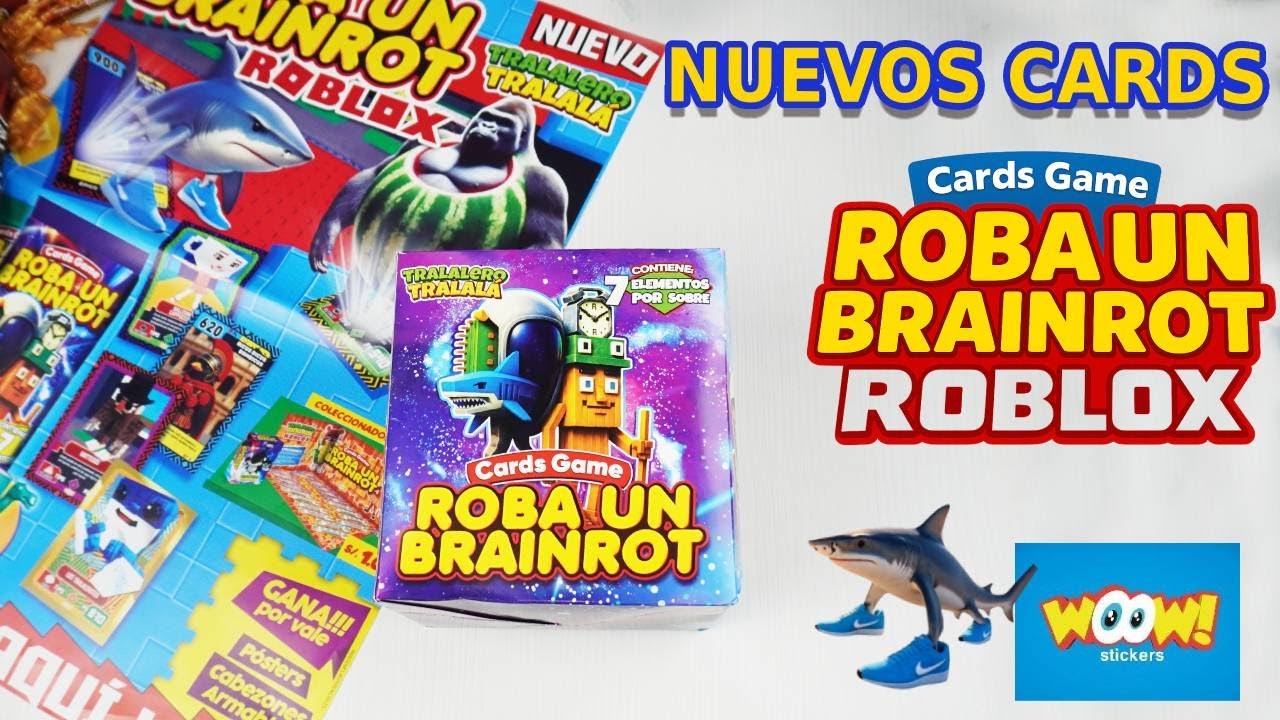 Cards ROBA un BRAINROT de Woow Stickers: Apertura Sobres colección Brainrot Italian
