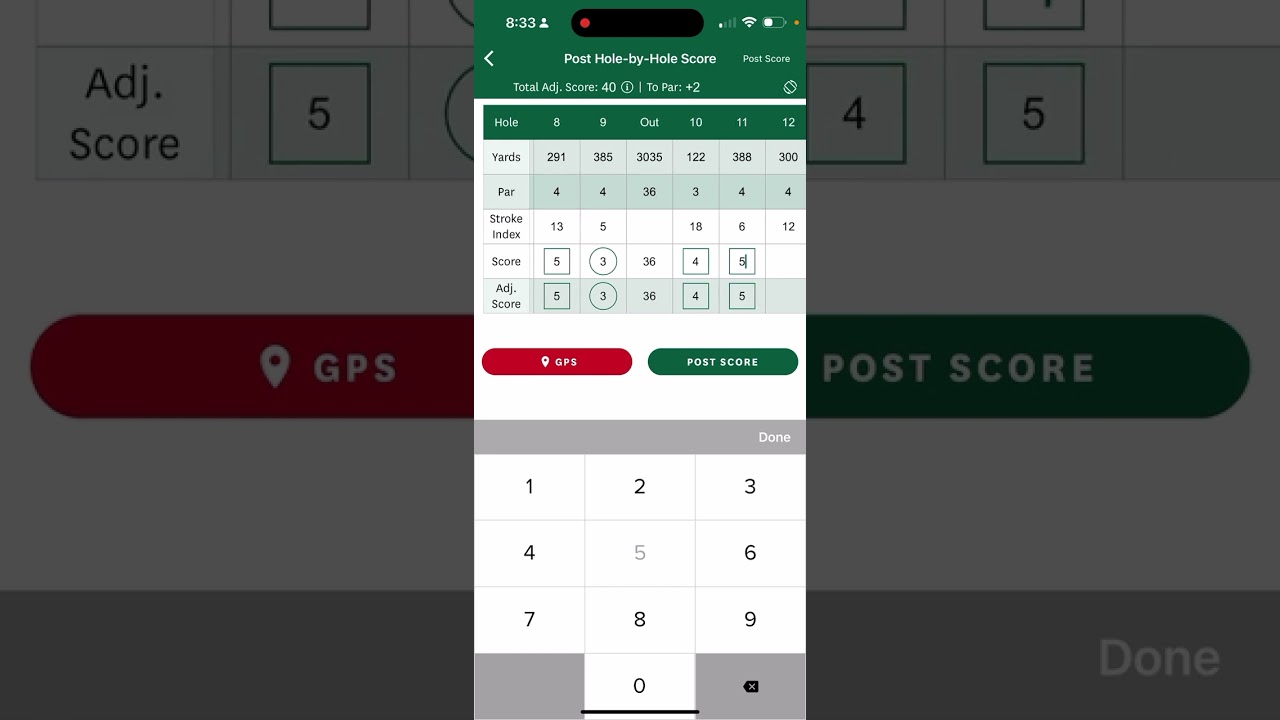 GHIN Posting 10-17 Holes Tutorial