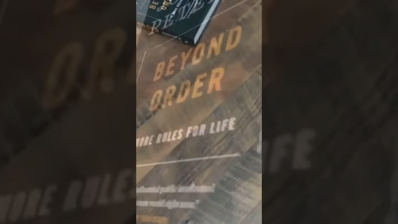 Reviewed Beyond Order by Jordan Peterson