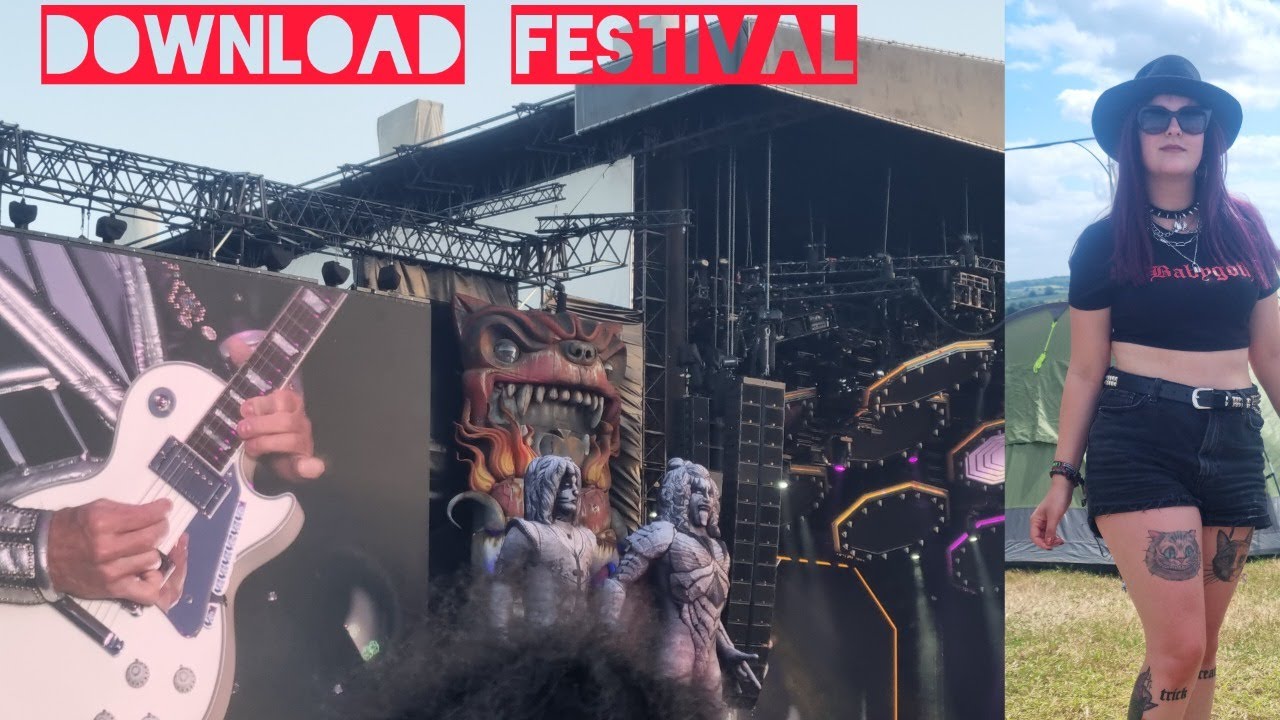 DOWNLOAD FESTIVAL 2022 | KISS, Iron Maiden & More! | BrionyBea