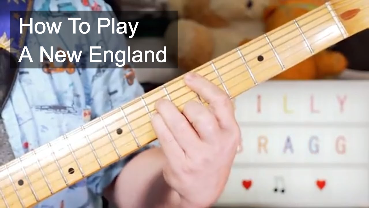 'A New England' Billy Bragg Guitar Lesson