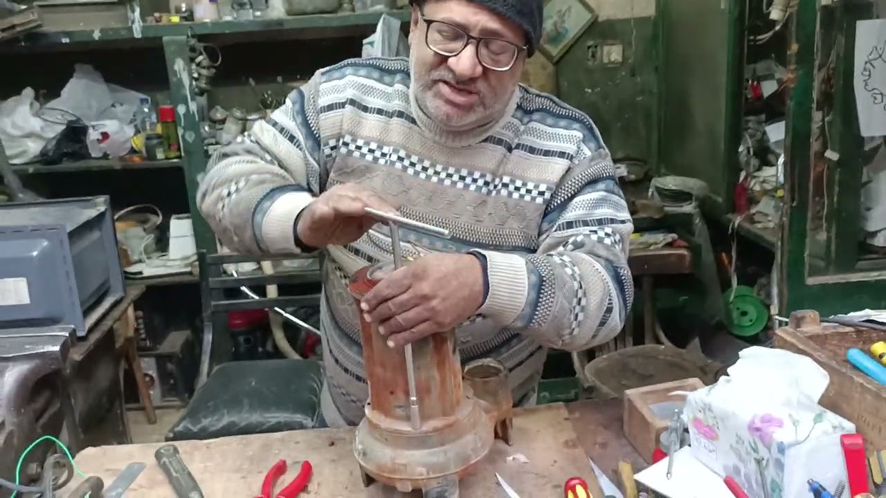 أسهل طريقة للكشف على الموتور الغاطس Zenit