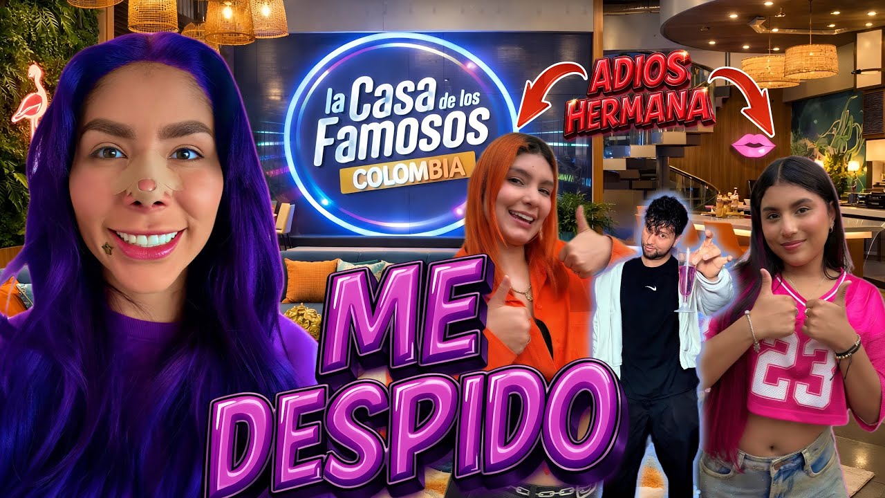 LA GANADORA DE LA CASA DE LOS FAMOSOS “así la despedimos” 💜✨