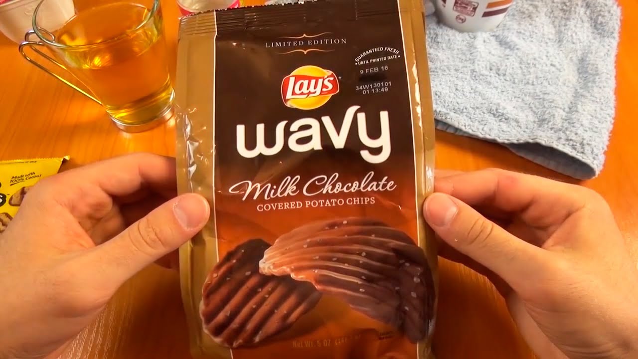 USA┃ЧИПСЫ LAY'S С ШОКОЛАДОМ!!!