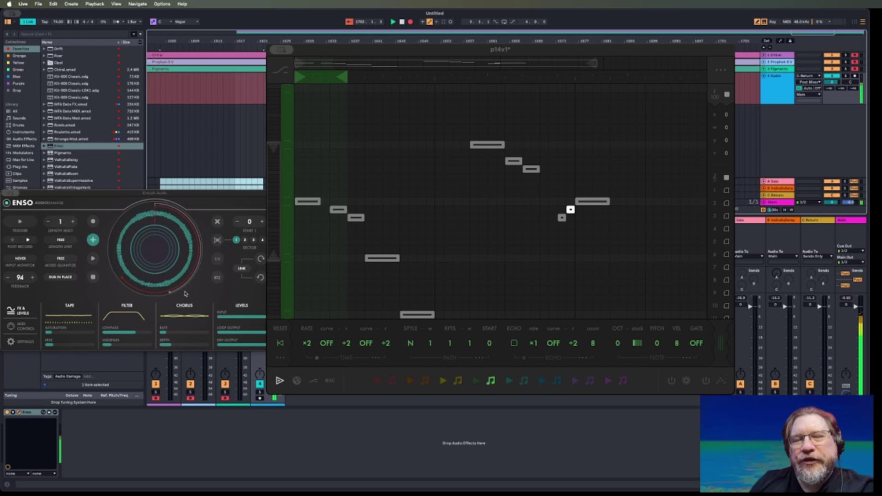 Fugue Machine Rubato & Ableton Session