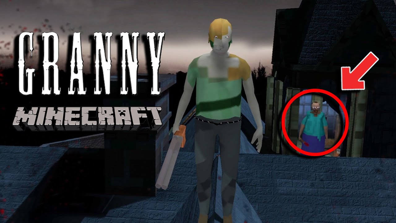 GRANNY STEVE OLDU! - Granny 3 (Minecraft Mod BETA)