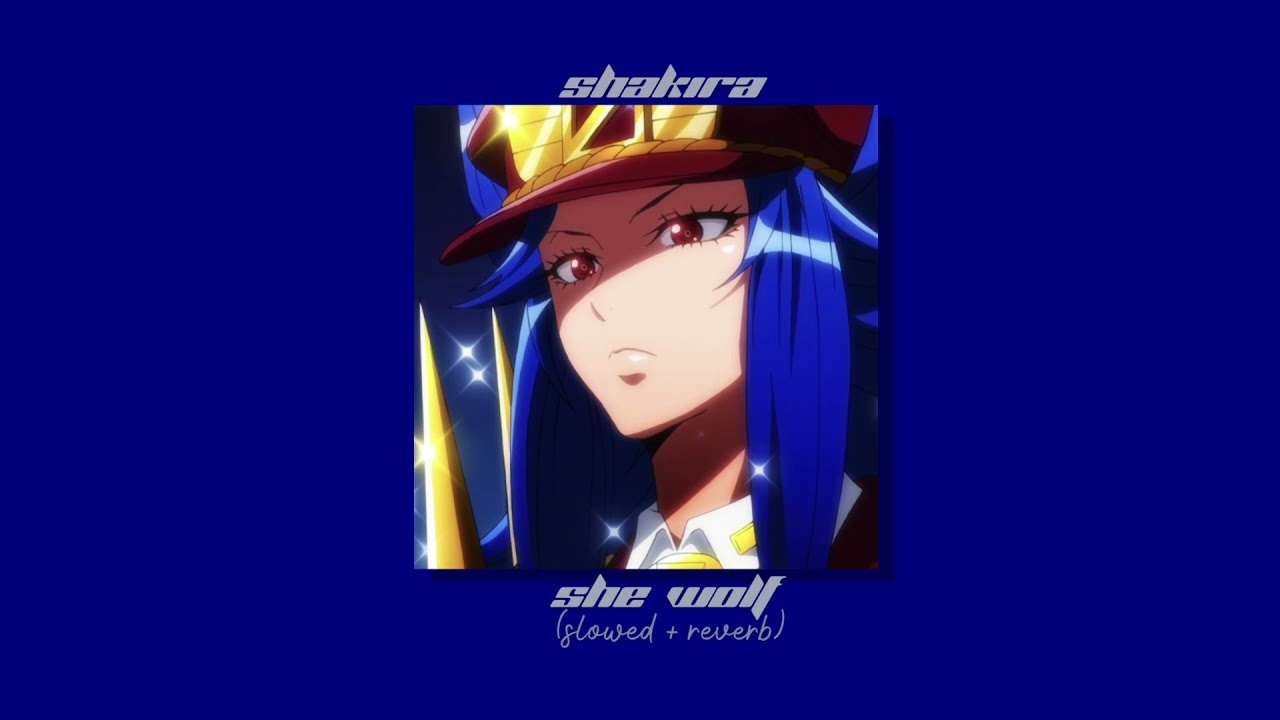 shakira - she wolf (slowed + reverb)
