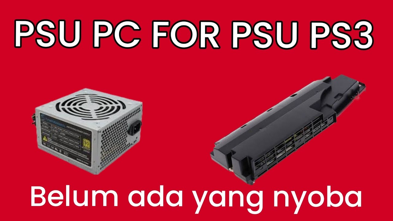 MODIV POWER SUPLAY PLAYSTATION 3 MENGGUNAKAN PSU KOMPUTER