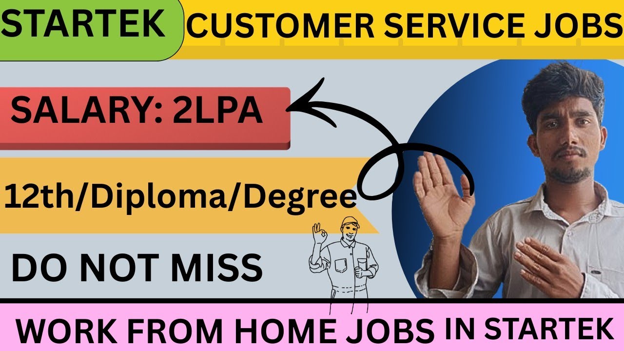 Startek Work From Home Jobs 2026 | Apply Online Now | Freshers Can Apply