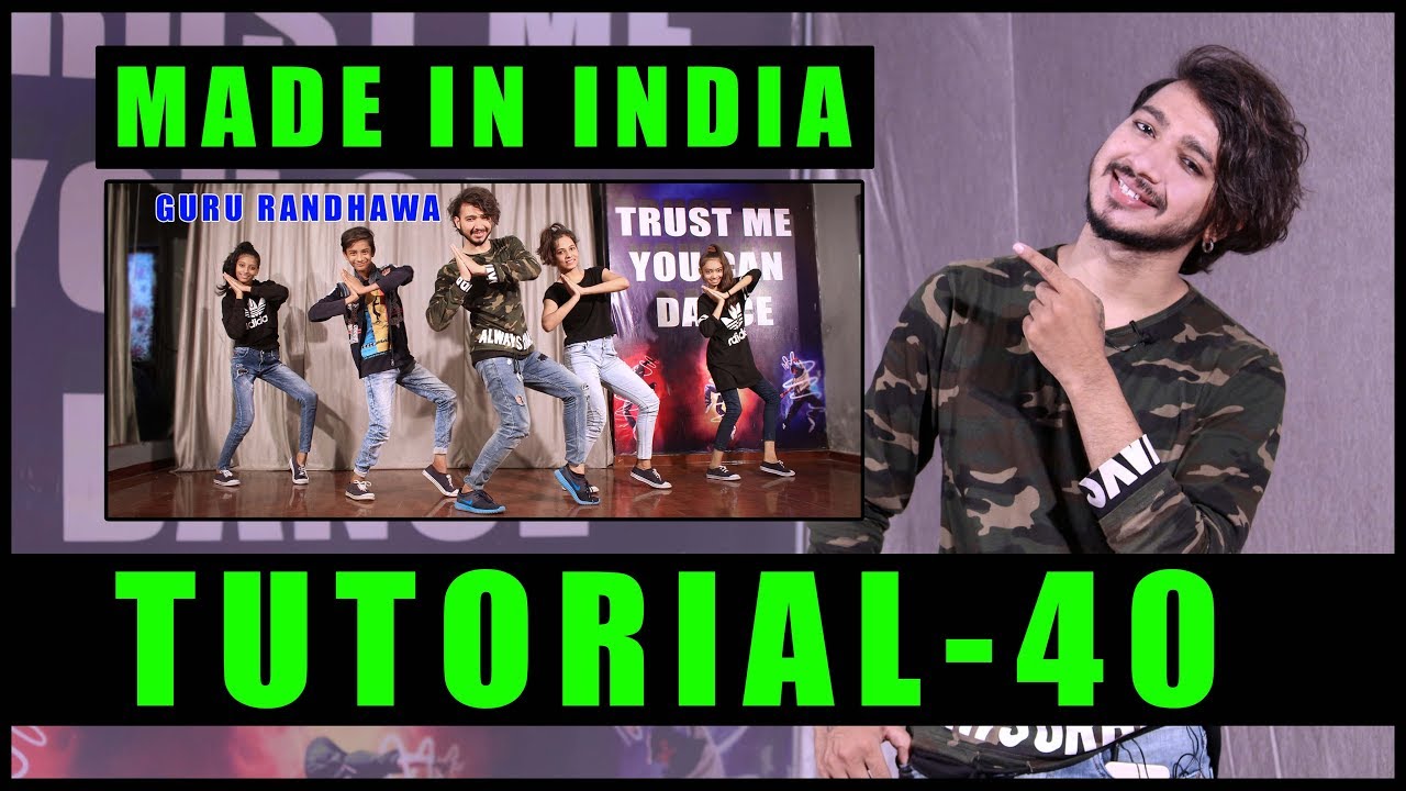 MADE IN INDIA Dance Tutorial Step By step | Vicky Patel Choreography | Guru Randhwa