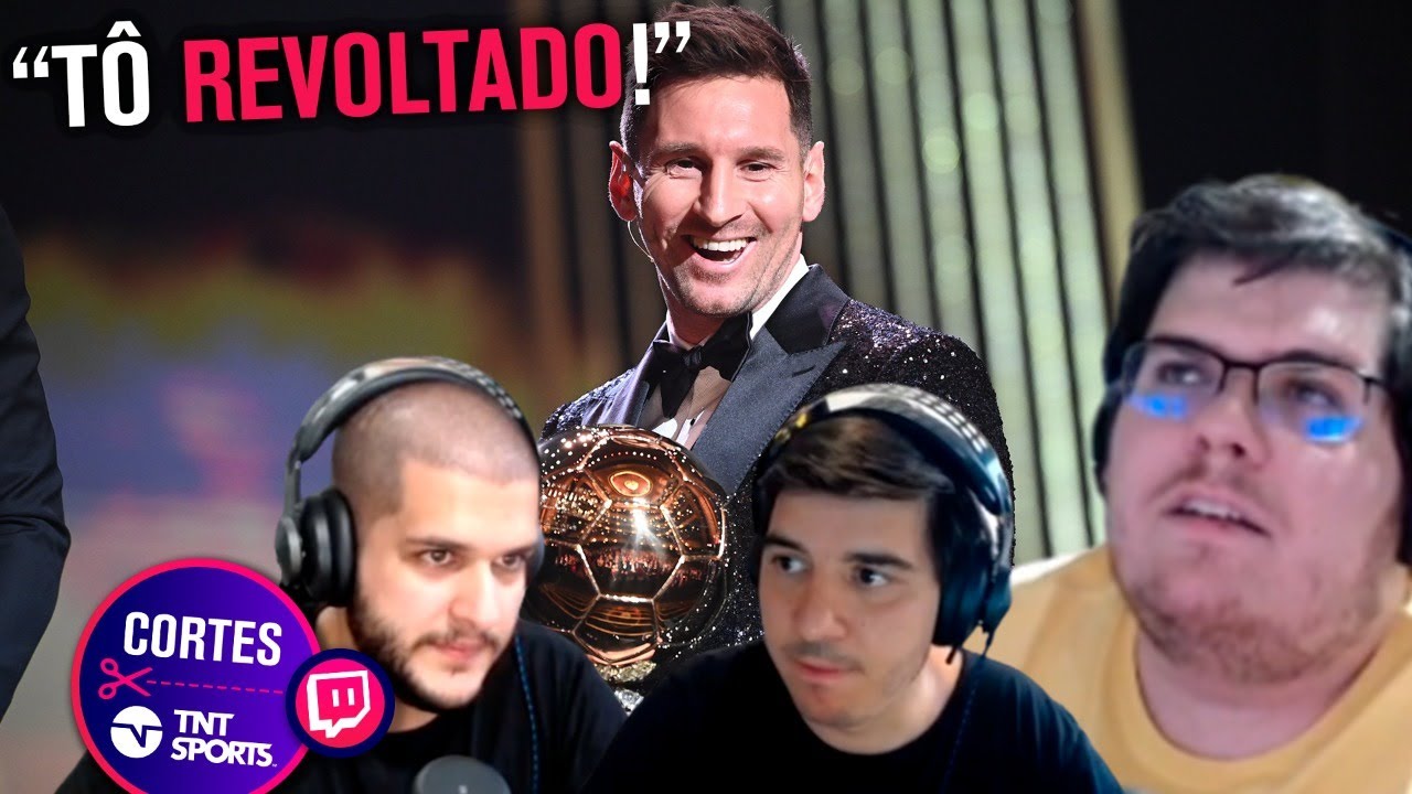 CASIMIRO, LUÍS E CERTEZAS REAGEM AO MESSI GANHANDO A BOLA DE OURO DE 2021! - Cortes TNT Sports