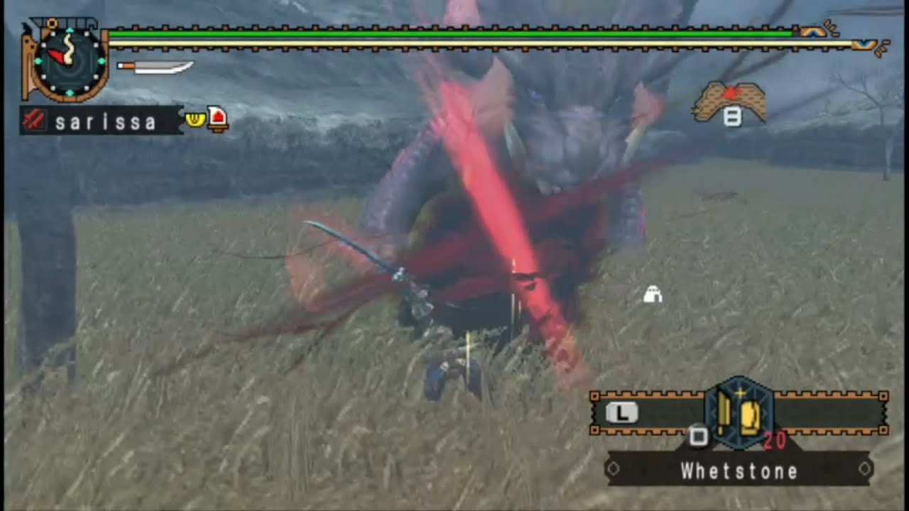 【MHP2G】HR9 Teostra【Azure Dual Swords】12:43