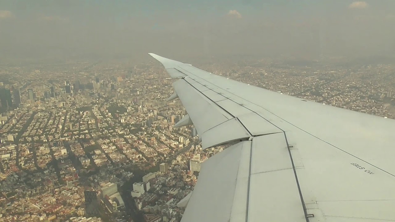 MOST BEAUTIFUL MEXICO CITY VIEW?! Aeromexico Boeing 787-8 landing in Mexico City (AM527)