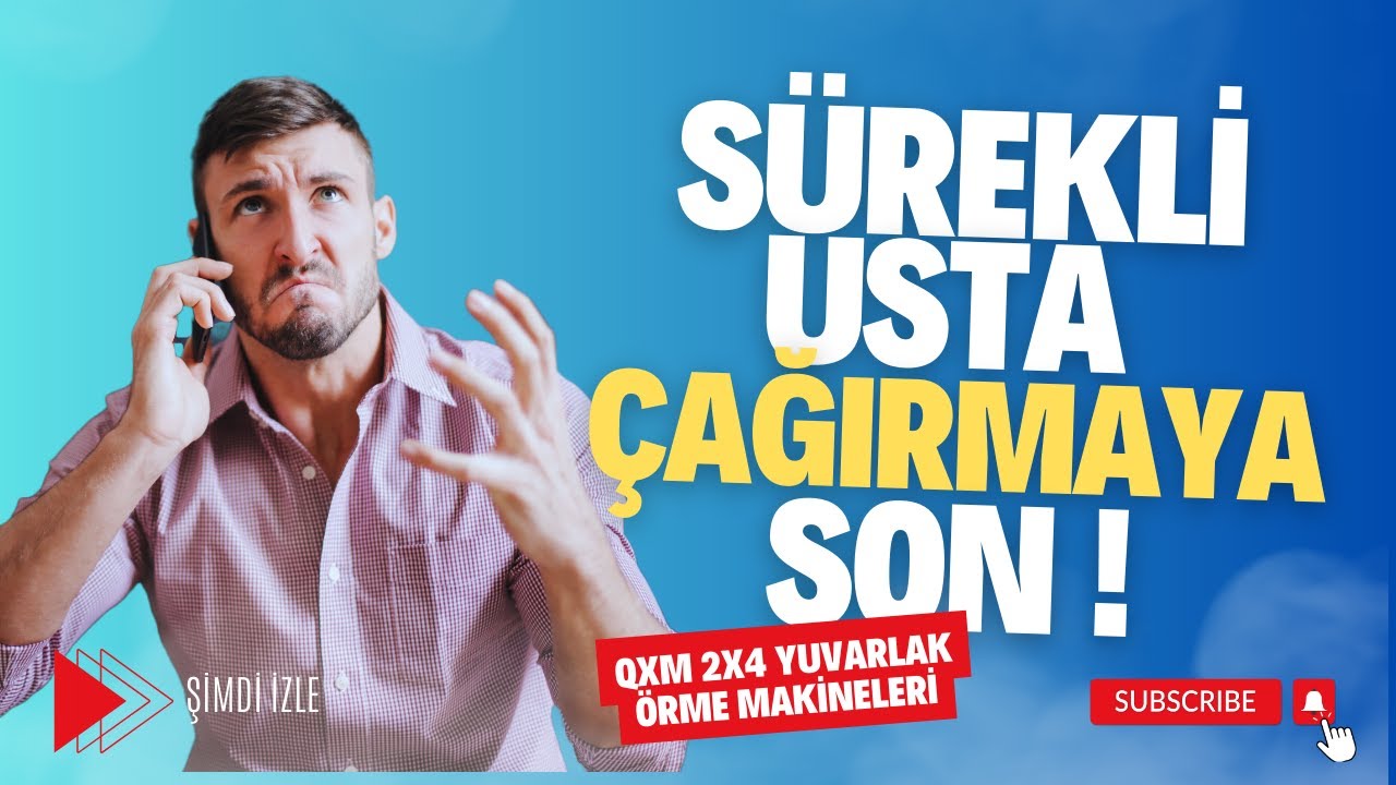 Kolay bakım ve uzun kullanım ömrü. 2x4 Yuvarlak Örme Makineleri