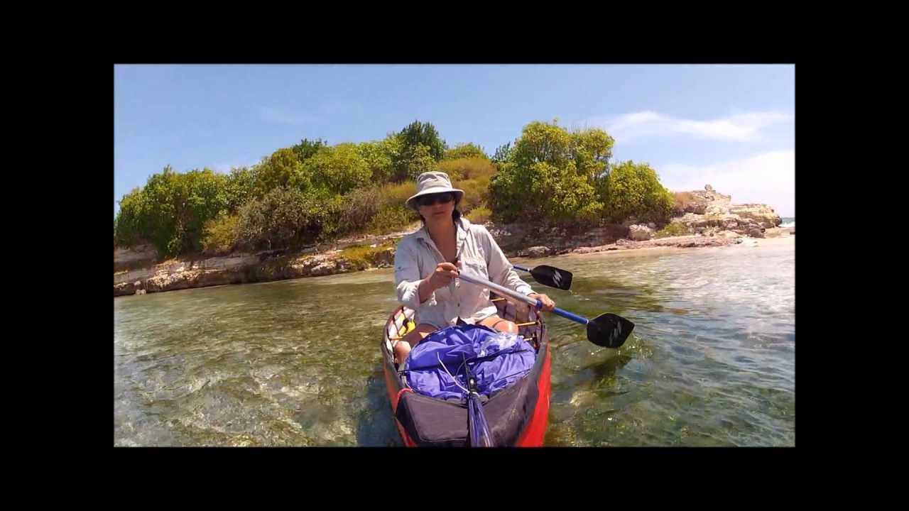 Pakcanoe 170. Antigua, paddling from Seatons