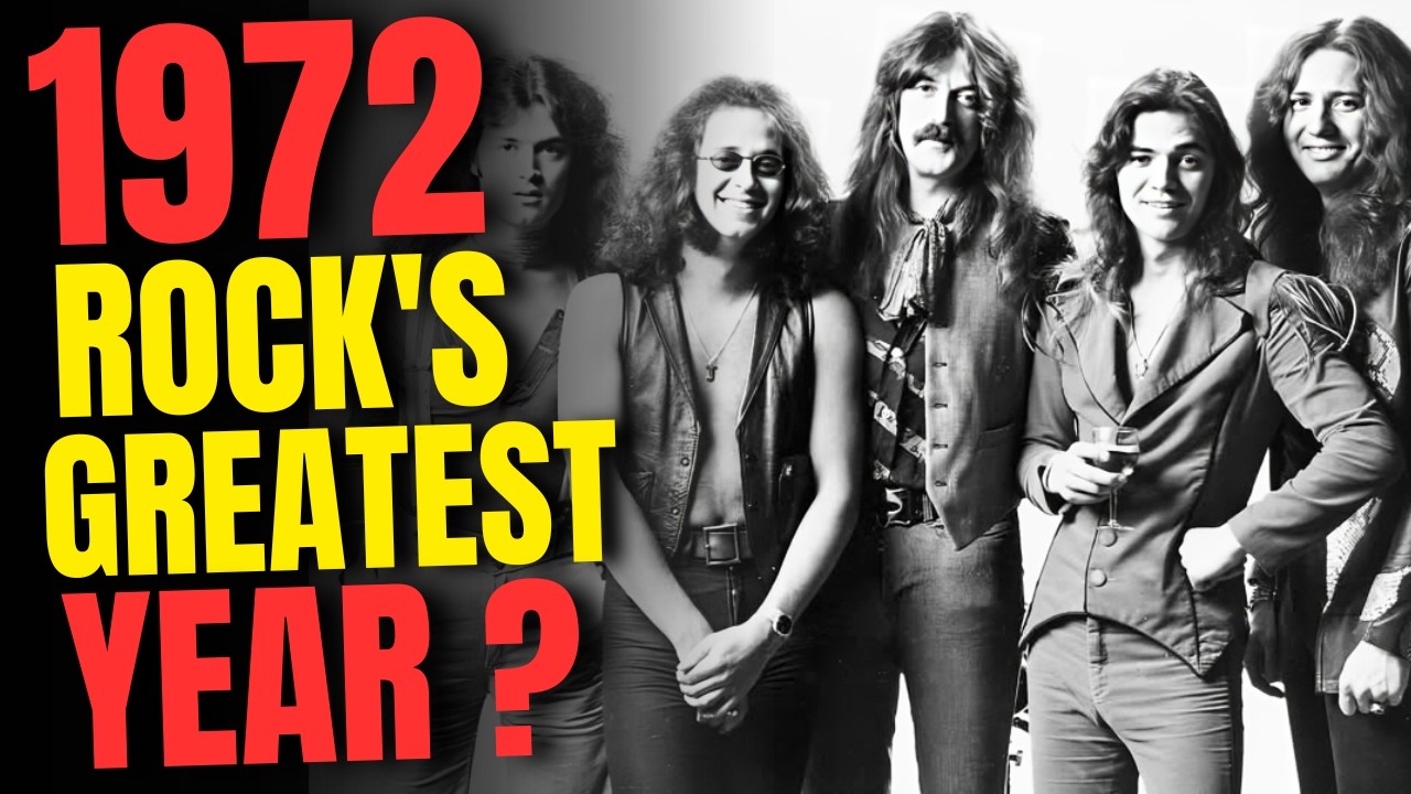 10 величайших рок-песен 1972 года, которые сформировали целые поколения!