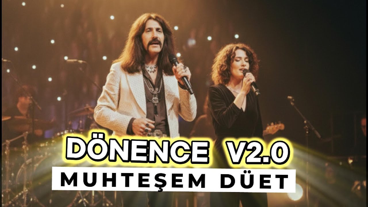 Dönence V2.0 - Barış Manço | Muhteşem Düet | Psychedelic Anatolian Rock Cover #müzik #aicover