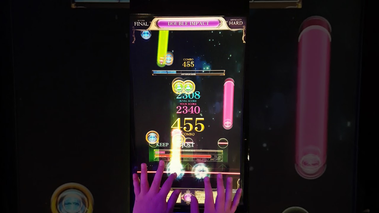 [REFLEC BEAT 悠久のリフレシア - LEVEL 14] DOUBLE IMPACT (HARD) 100%