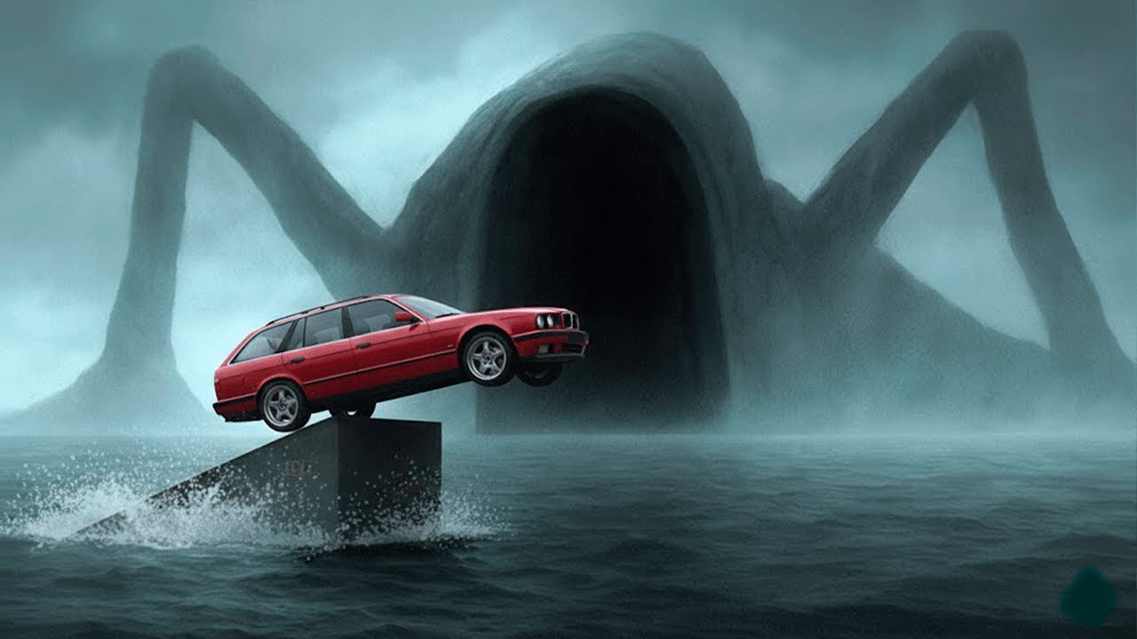 SEA EATER SAW ME WHEN I JUMPED TOWARD HIM IN MY CAR