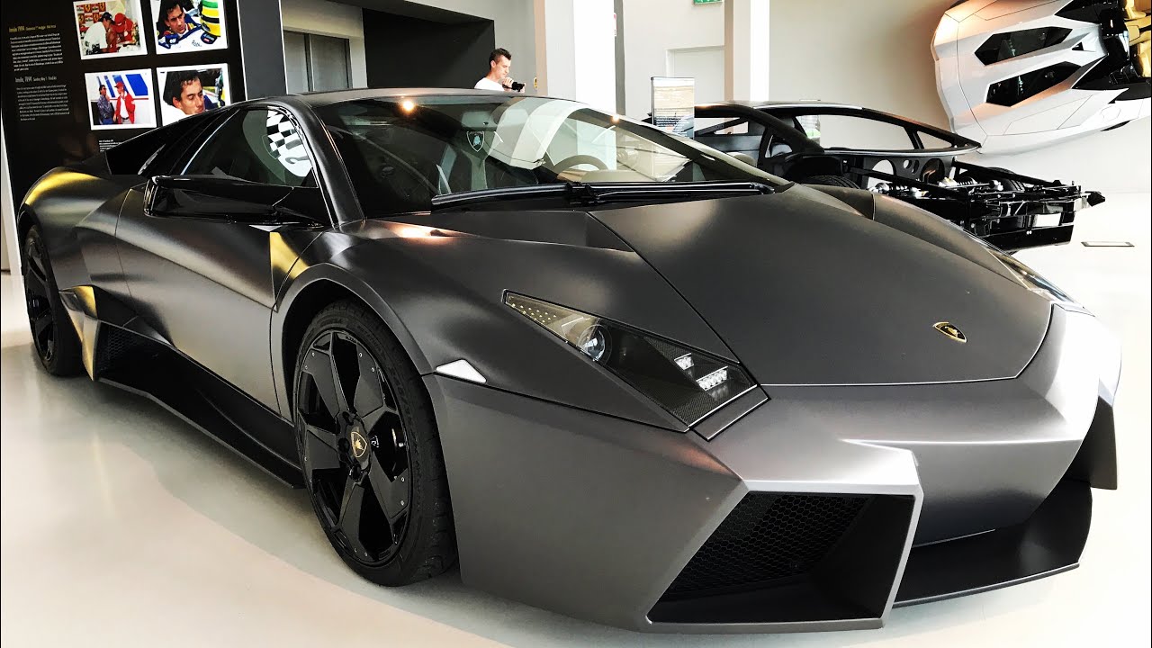 Lamborghini Reventon in lamborghini museum Sant'agata (4K) - Supercars DD