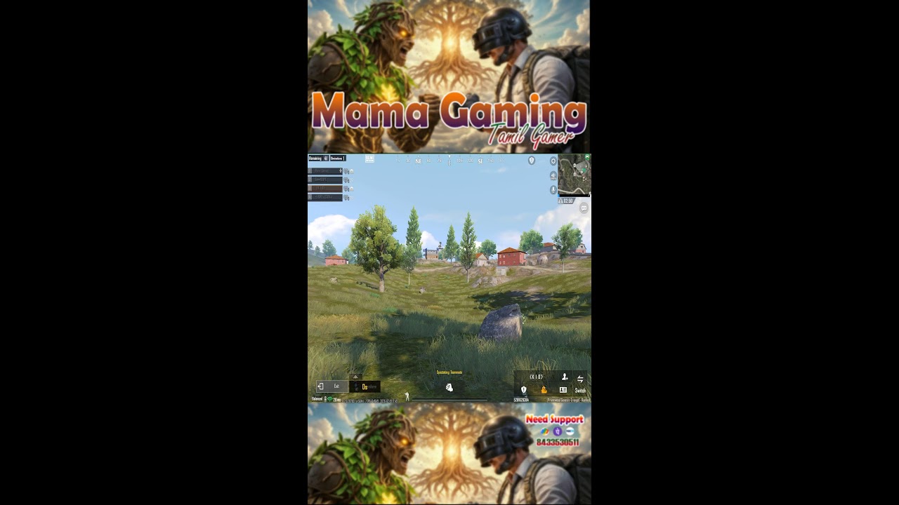 Bgmi Tamil fun game #mama gaming #battleroyalegame #pubg#mobilegame#shorts#shortslive#