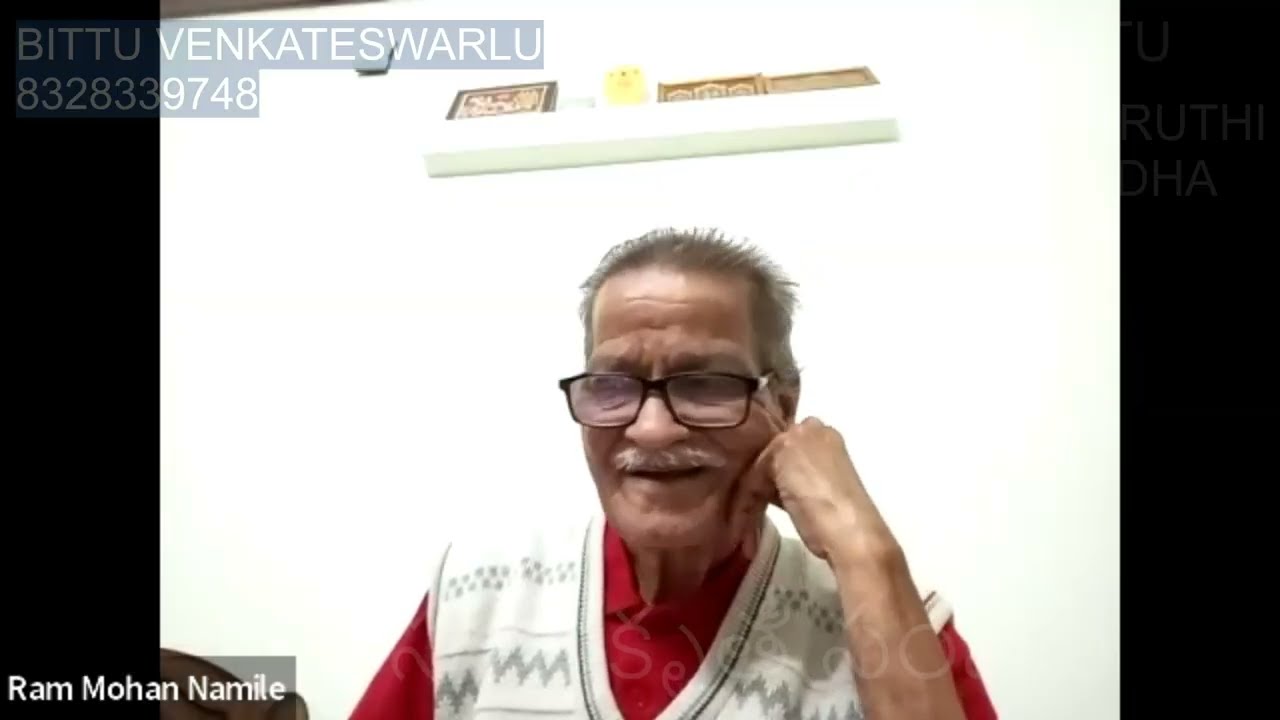 జీవనయానం, 44. ప్రస్తుత ప్రసంగాంశం, ,  ఎన్. రామ మోహన్.