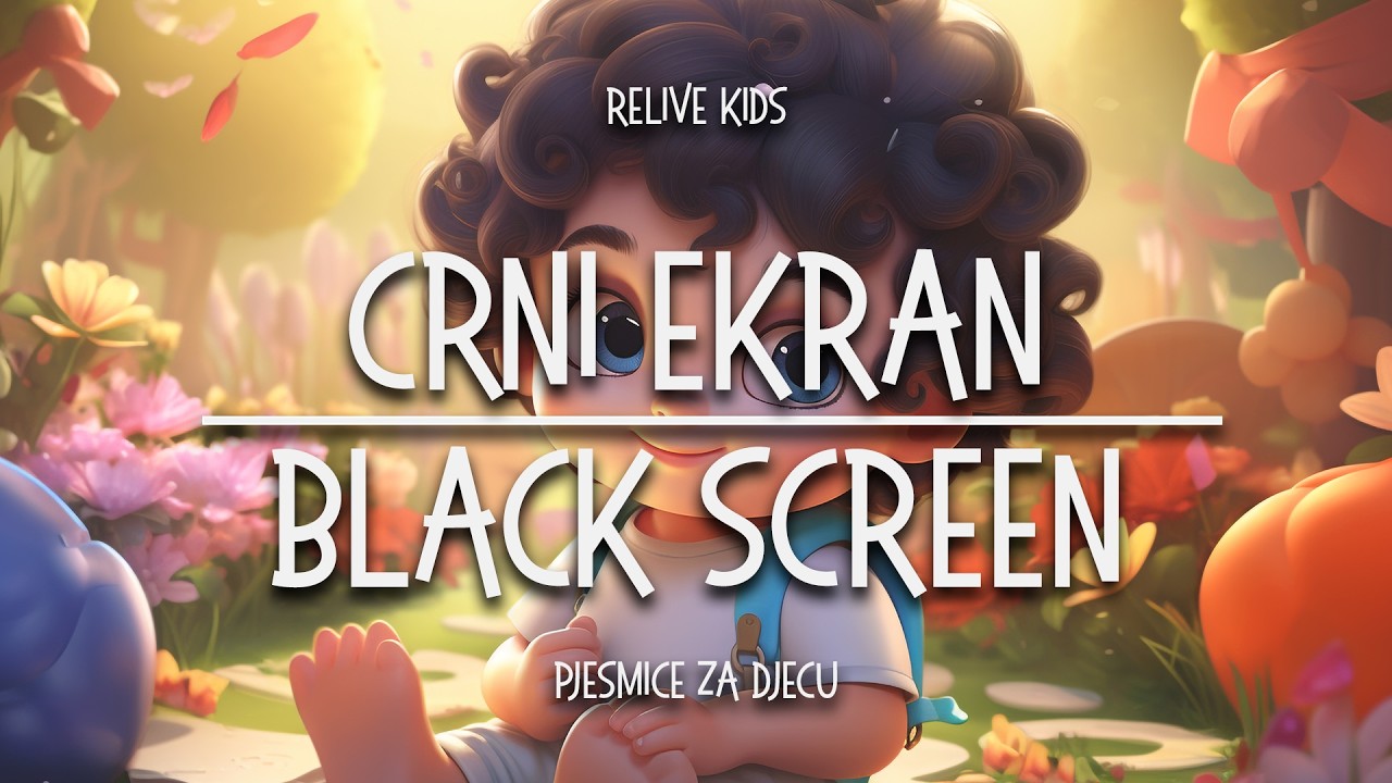 PLES CVJETIĆA - pjesmice za djecu [CRNI EKRAN/BLACK SCREEN]
