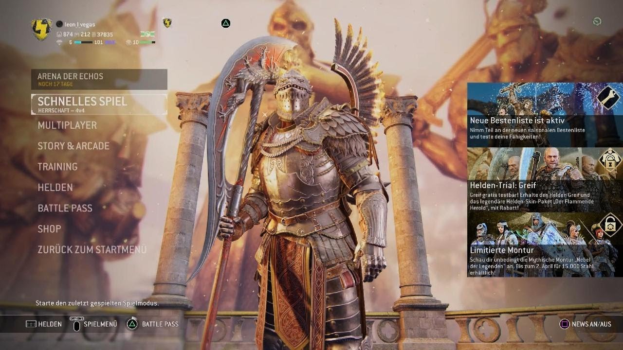 Sehr sehr cool Runde in .. .For Honor