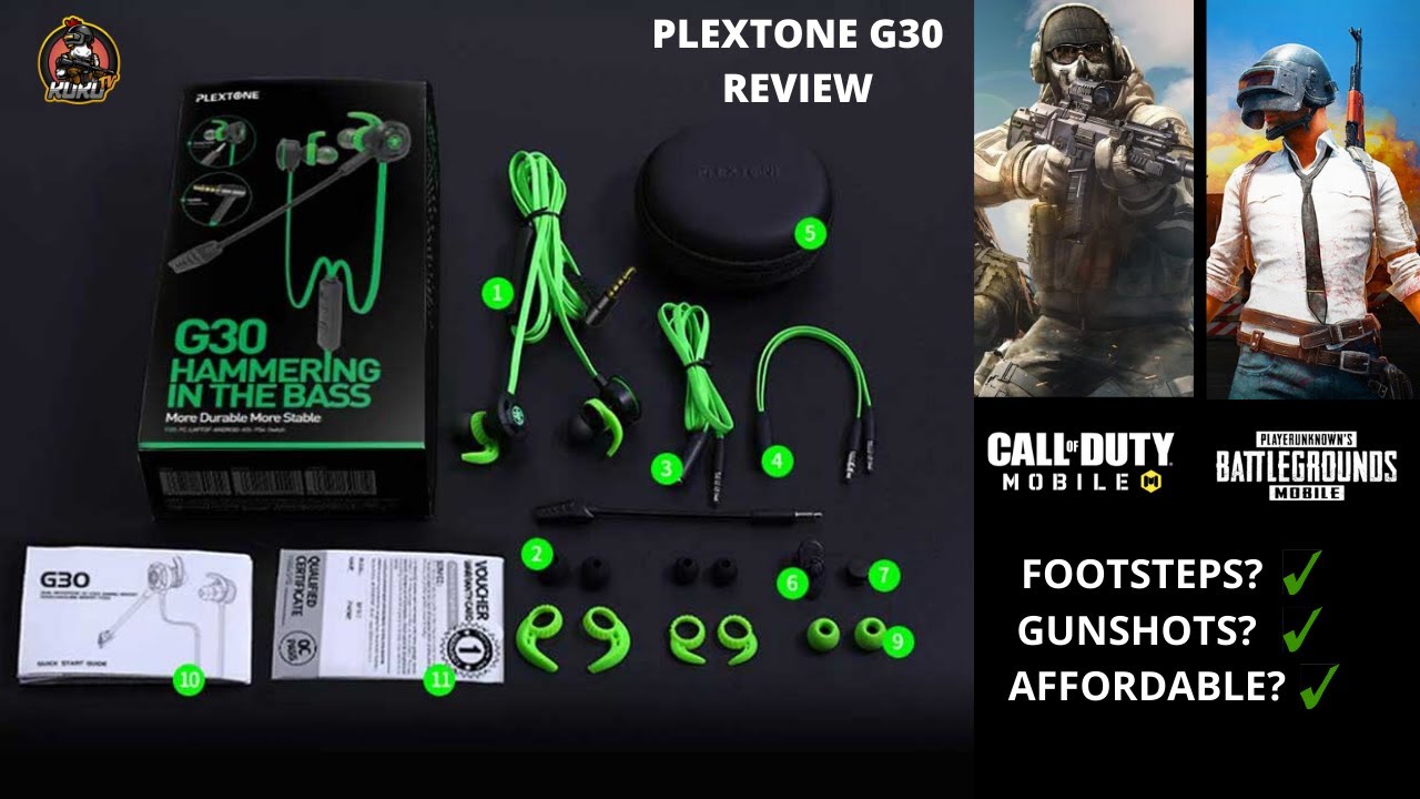[EN/TAG] PLEXTONE G30 REVIEW & UNBOXING! GOOD FOR PUBG MOBILE & CALL OF DUTY MOBILE? (GIVEAWAY)