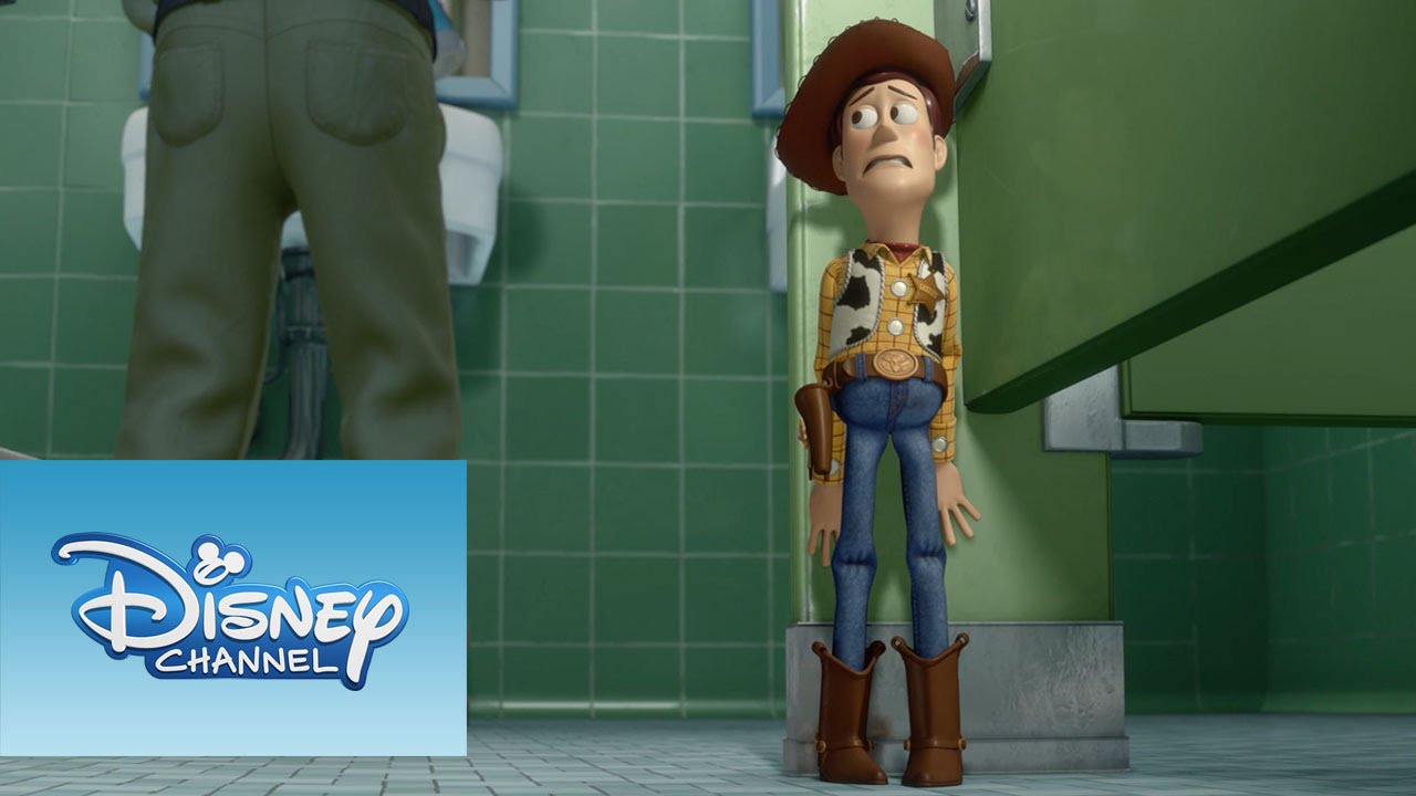 Toy Story 3 | Woody no banheiro