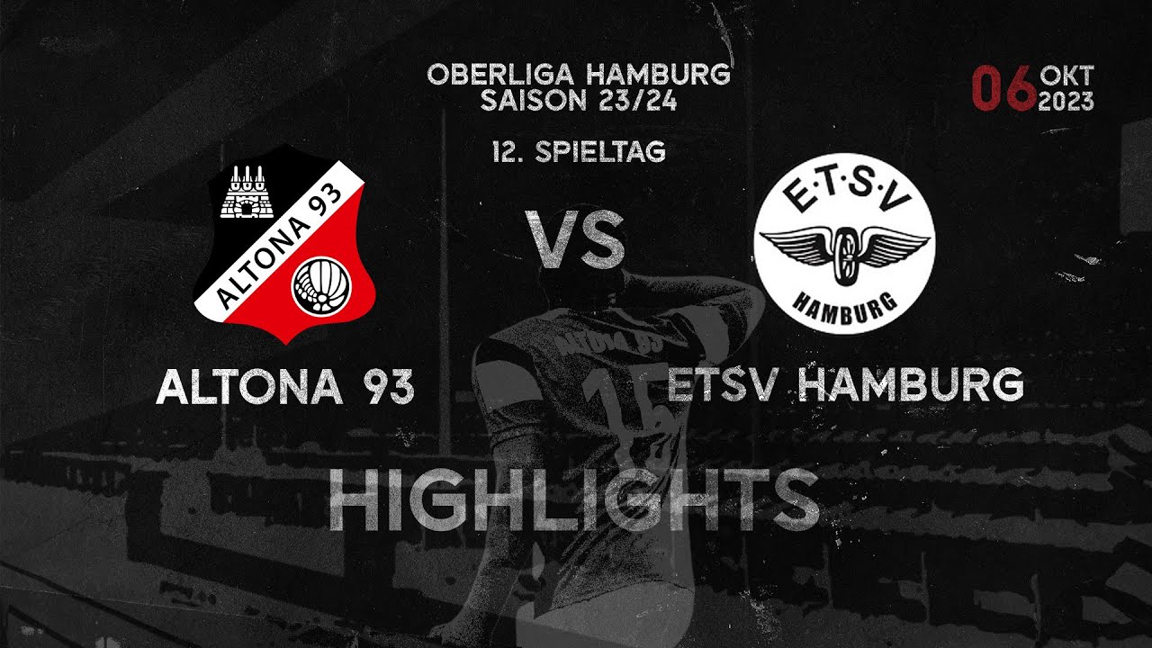 ETSV vs. Altona 93 | 12. Spieltag Oberliga Hamburg | Highlights