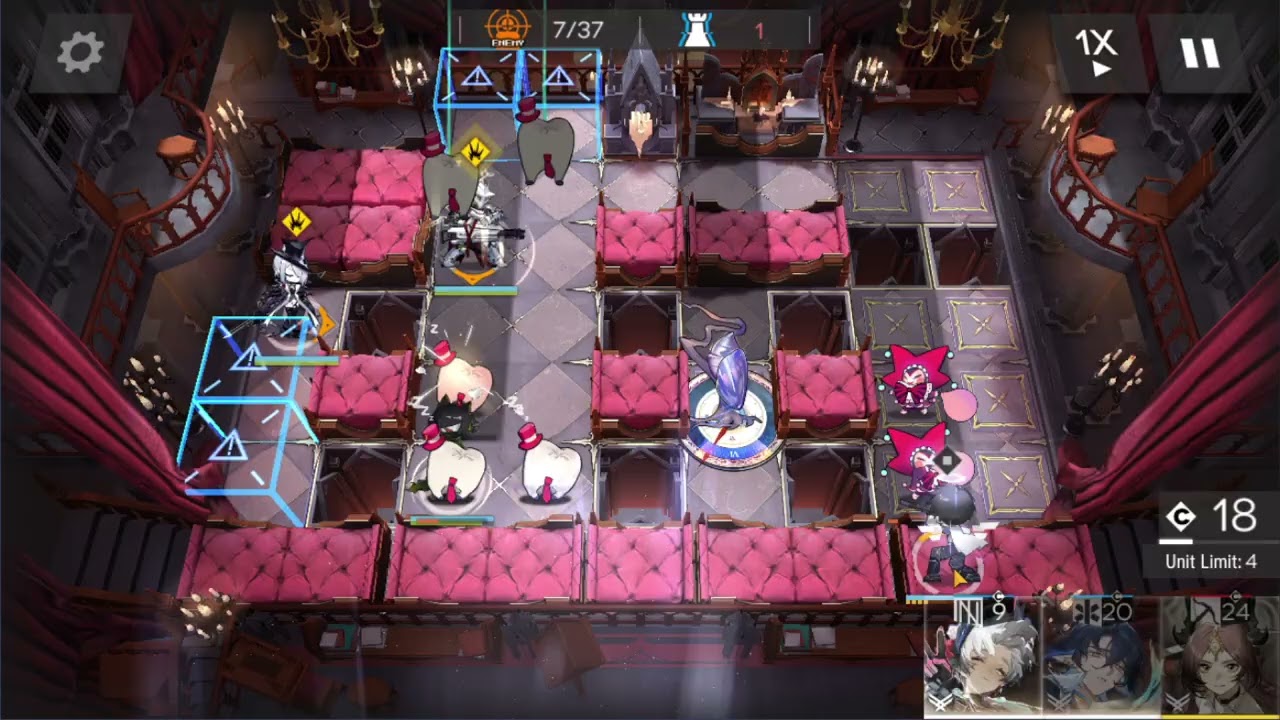 Arknights Welfare SS-EX-1 Clear, Challenge Mode