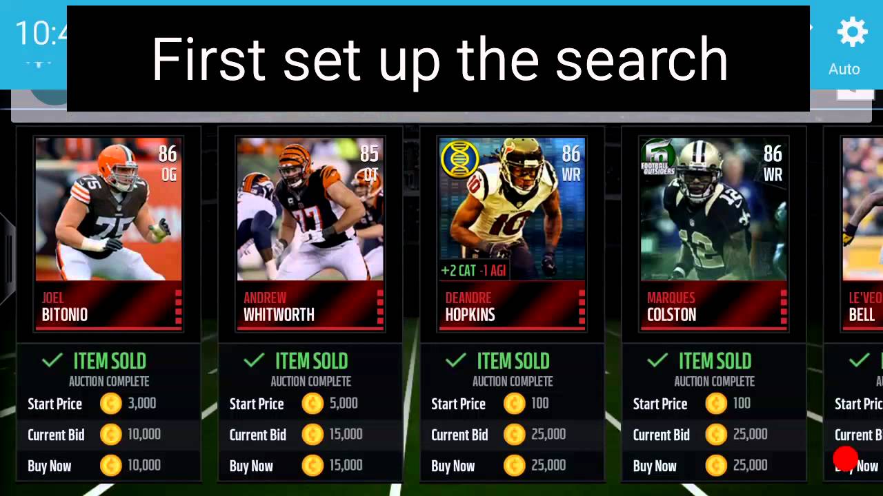 How to snipe an elite on madden mobile
