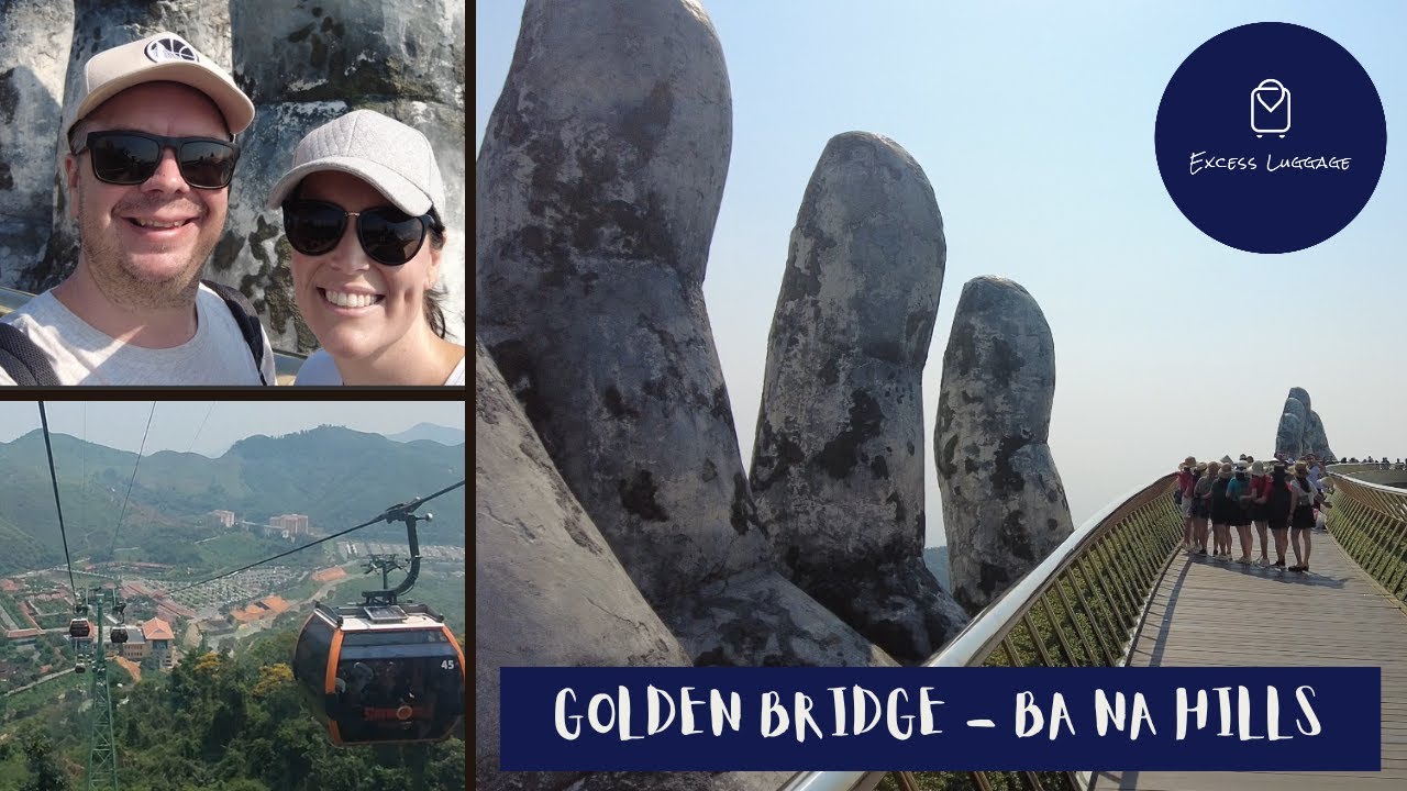 Ba Na Hills Vietnam, amazing Golden Bridge and French-inspired village!
