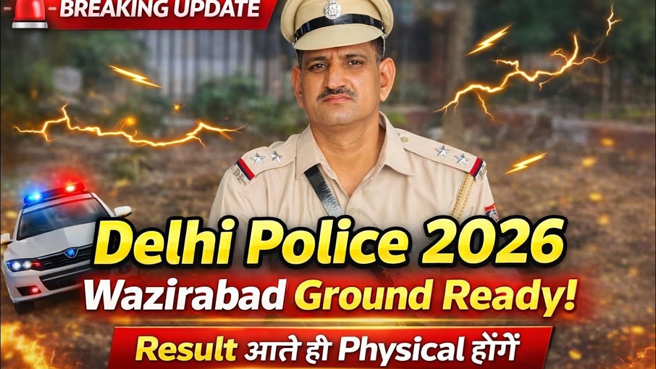 Wazirabad Ground Ready! || PHYSICAL MASTER OF DELHI POLICE 