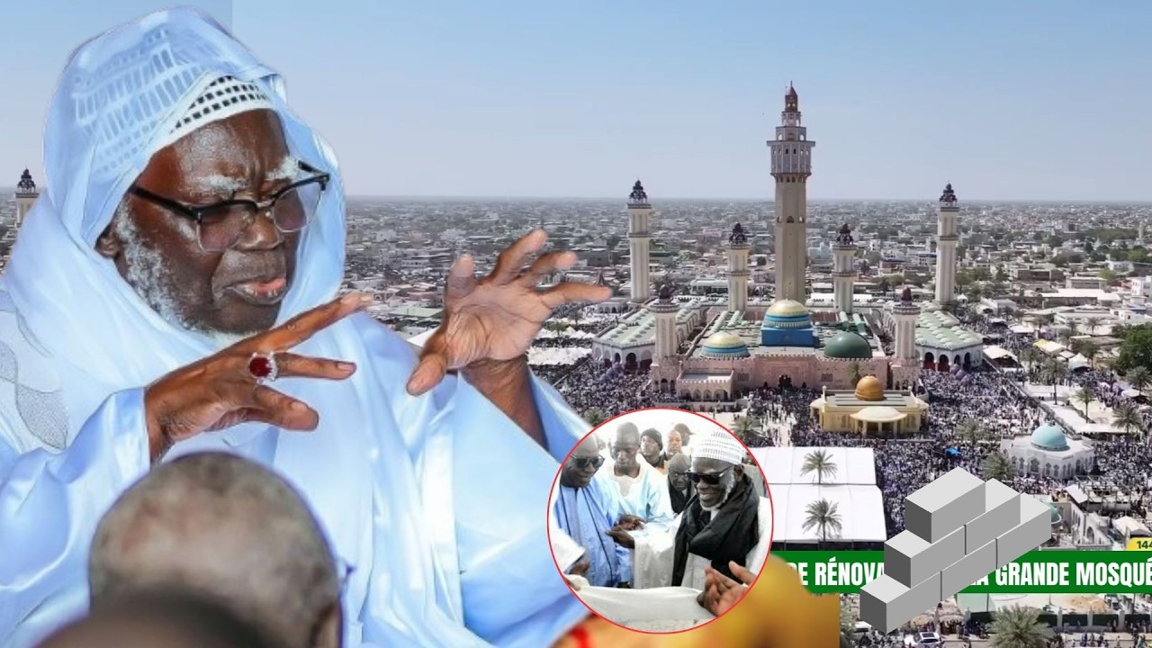 🔴Direct TOUBA| Cérémonie de lancement des travaux de rénovation de la Grande Mosquée de Touba