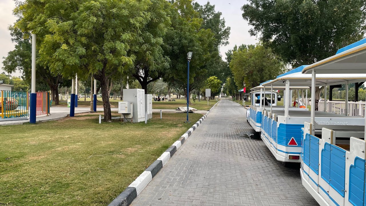 This Train Ride Inside Sharjah National Park Is UNBELIEVABLE 😱🚆