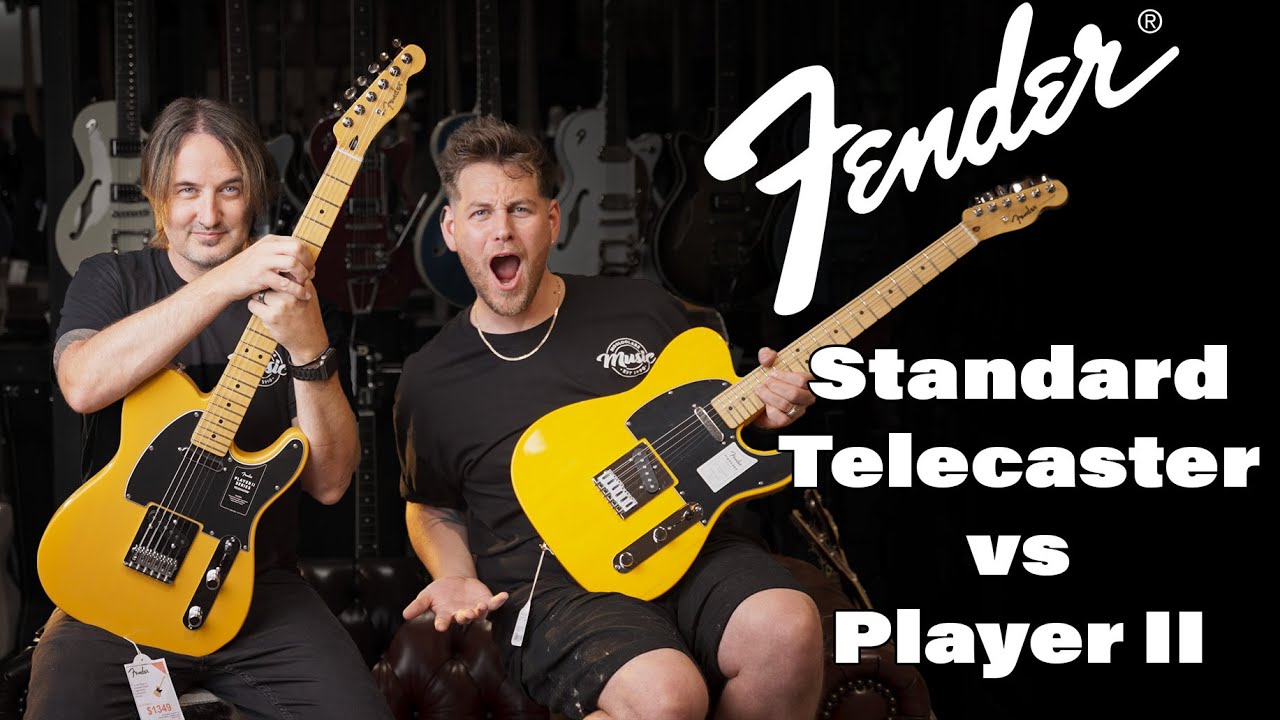 Fender Standard Telecaster против Player II | Mooloolaba Music