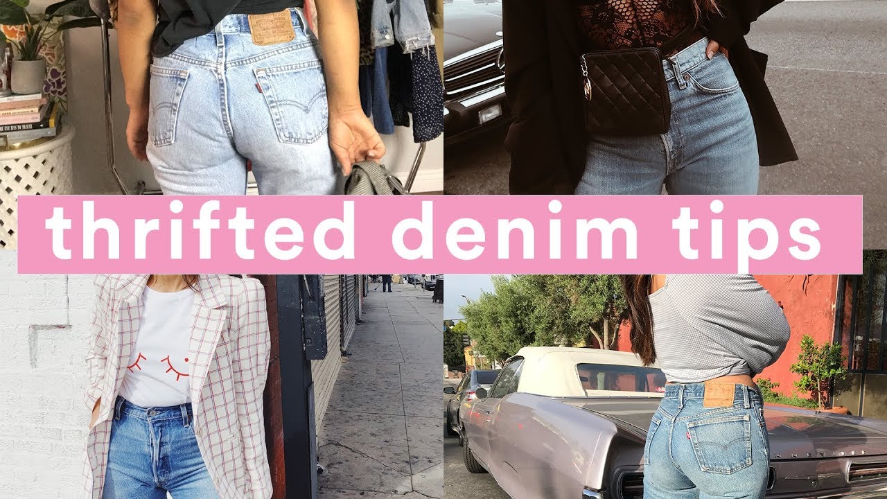 THRIFTED DENIM TIPS || FINDING YOUR PERFECT PAIR OF LEVIS || IMLVH