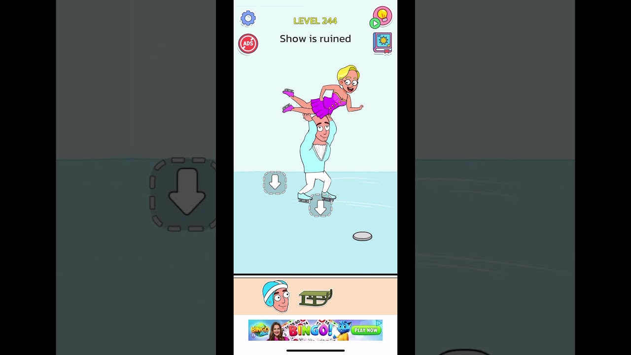 Happy Ending: Displace Puzzle - livello 244 soluzione