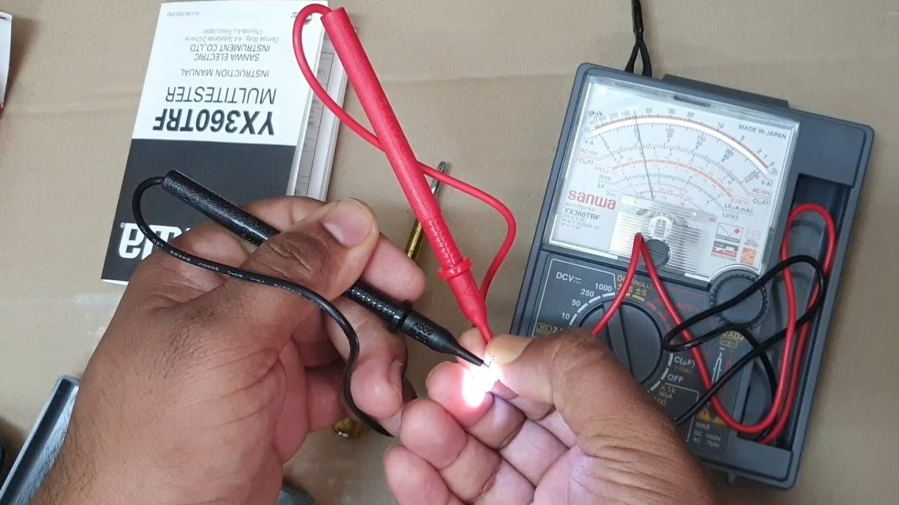 How to use Sanwa Multimeter | Analog Multimeter Sanwa YX360TRF