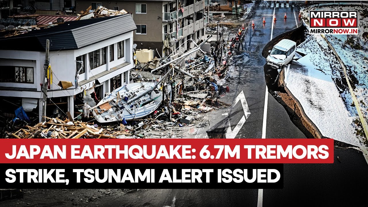 JAPAN EARTHQUAKE: 6.7 Magnitude Quake Sparks Tsunami Alerts, Thousands Evacuated Amid Panic