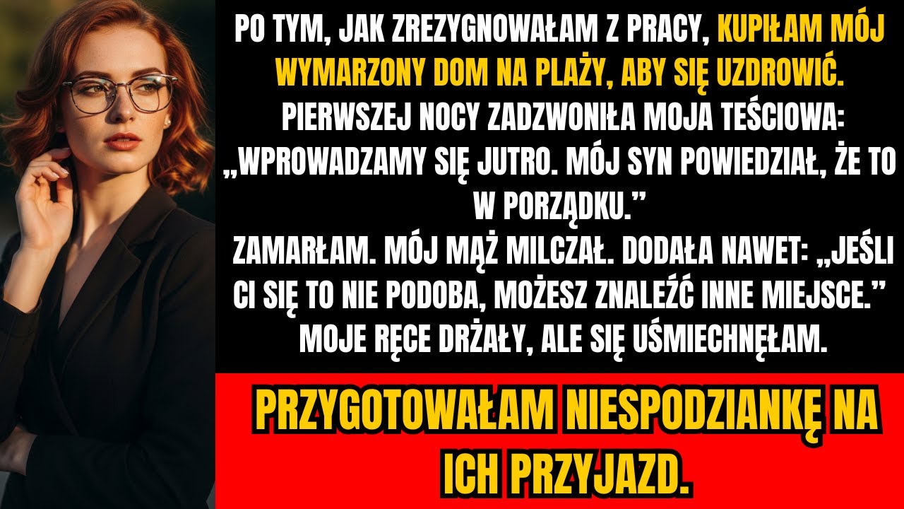 Moja teściowa chciała klucze do willi — zamarła, gdy zobaczyła nazwisko na akcie