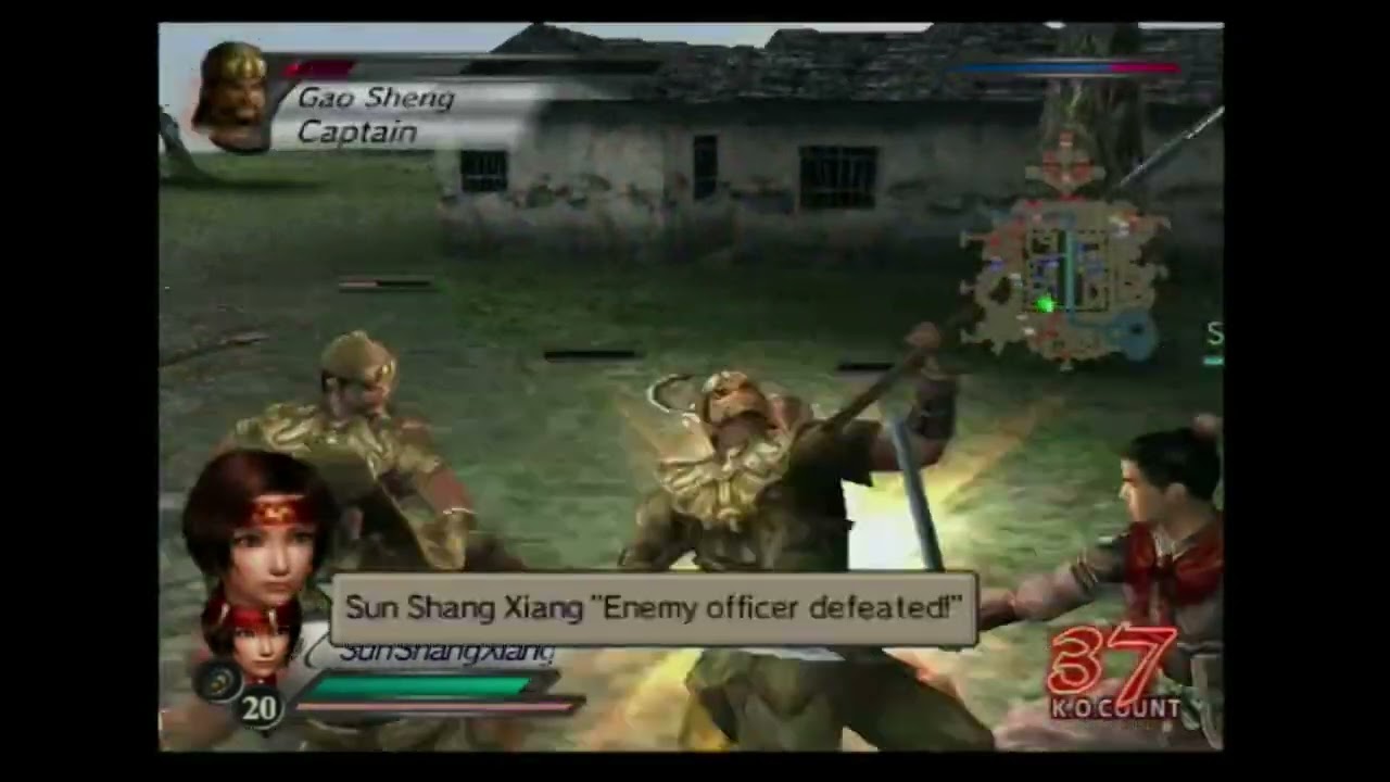 Dynasty Warriors 4 Original Xbox HD Gameplay