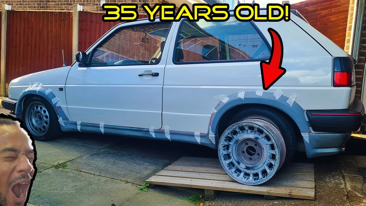 УСТАНОВКА КОМПЛЕКТА BBS НА МОЙ ГОЛЬФ MK2!